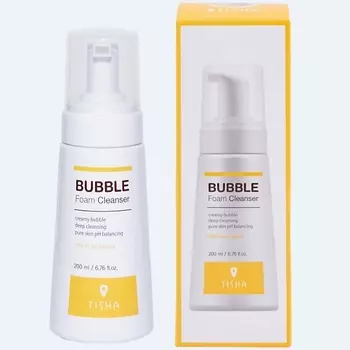 TISHA Пузырьковая очищающая пенка для проблемной и сухой кожи 200.0