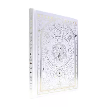 ТОЧКАБУК Блокнот в точку Magic Белый, твердая обложка, А5