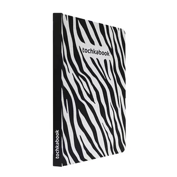 ТОЧКАБУК Блокнот в точку Animal print, твердая обложка, А5