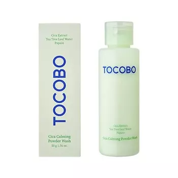 TOCOBO Энзимная пудра CICA CALMING успокаивающая с экстрактом центеллы