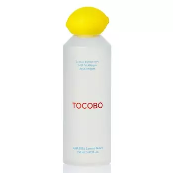 TOCOBO Лимонный тонер с кислотами AHA BHA Lemon Toner