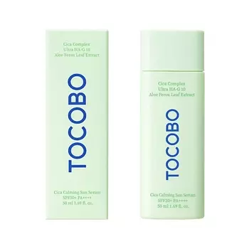 TOCOBO Сыворотка для лица CICA солнцезащитная с успокаивающим эффектом SPF50+