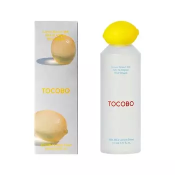 TOCOBO Тонер для лица AHA BHA LEMON отшелушивающий с экстрактом лимона и кислотами