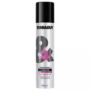 TONI&amp;GUY Лак-спрей для волос СИЛЬНАЯ ФИКСАЦИЯ на целый день Body Amplify Creation Hairspray
