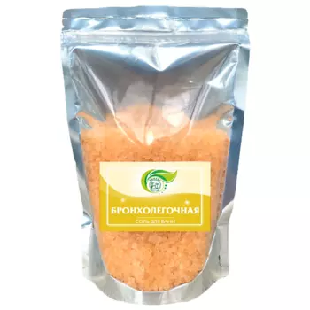 ТОНУС+ Соль для ванн "Бронхолегочная"