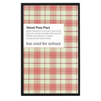 TOO COOL FOR SCHOOL Пудра-хайлайтер Velvet Pore Pact
