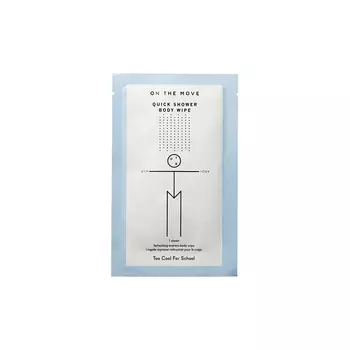 TOO COOL FOR SCHOOL Салфетка для тела освежающая On The Move