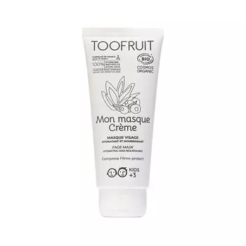 TOOFRUIT Маска детская для лица питательная Черника-Алоэ Вера 3+