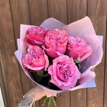 TOOTFLOWERS 5 пионовидных роз