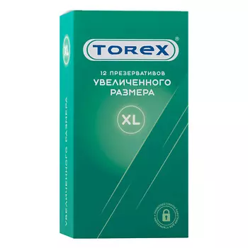 TOREX Презервативы увеличенного размера