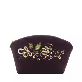 ТОРЖОКСКИЕ ЗОЛОТОШВЕИ Косметичка бархатная Мод 294 Рис 5580