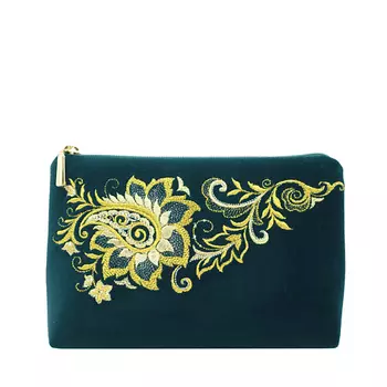ТОРЖОКСКИЕ ЗОЛОТОШВЕИ Косметичка бархатная Мод 425 Рис 1214