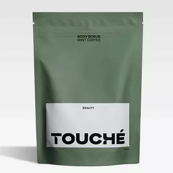 TOUCH BEAUTY Антицеллюлитный скраб с маслами КОФЕ МЯТА 250.0