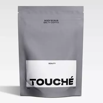 TOUCH BEAUTY Антицеллюлитный скраб с маслами СОЛЕНЫЙ КОФЕ 250.0