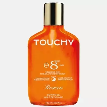 TOUCHY Масло для усиления загара SPF8