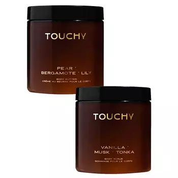 TOUCHY Набор по уходу за телом (Баттер груша + Скраб ваниль) 500.0