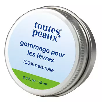 TOUTES PEAUX Питательный скраб для губ с ароматом лайма 15.0
