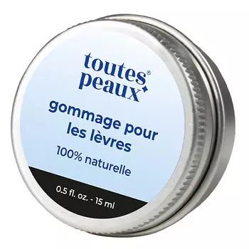 TOUTES PEAUX Питательный скраб для губ с ароматом кофе 15.0