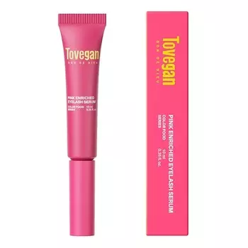TOVEGAN Обогащенная сыворотка для ресниц и бровей TOVEGAN Pink Enriched Eyelash 10.0