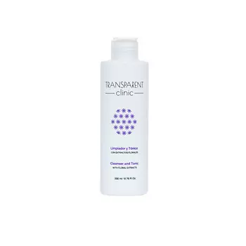 TRANSPARENT CLINIC Очищающее средство и тоник, Cleanser and Tonic 200.0