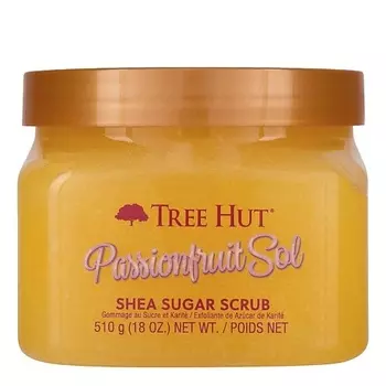 TREE HUT Сахарный скраб для тела с ароматом маракуйи Passionfruit Sol Shea Sugar Scrub