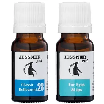 TREND COSMETICS Набор "2в1": пилинг Джесснера 28% классический и периорбитальный