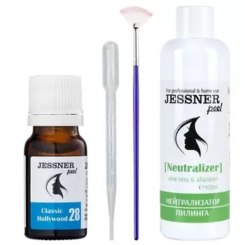 TREND COSMETICS Набор "3в1": кислотный пилинг Джесснера 28%, нейтрализатор и кисть