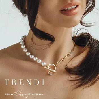 TRENDI Чокер с оригинальным замком - кольцом