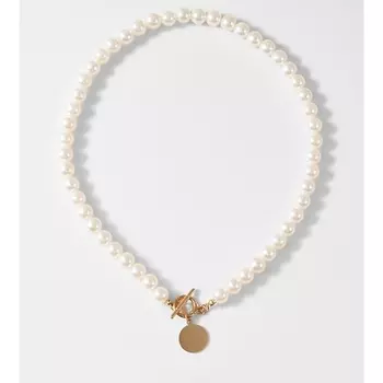 TRENDPLACE Бусы жемчуг с подвеской