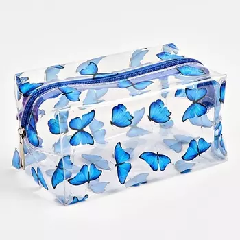 TRENDPLACE Косметичка пенал прозрачная органайзер дорожный