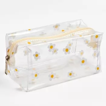 TRENDPLACE Косметичка пенал прозрачная органайзер дорожный