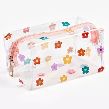 TRENDPLACE Косметичка пенал прозрачная органайзер дорожный