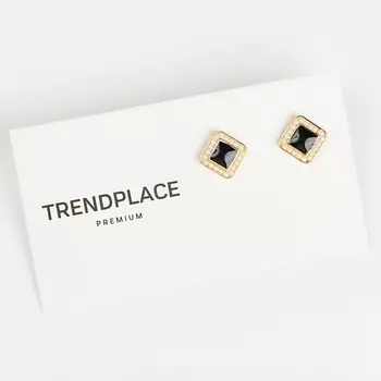 TRENDPLACE Серьги гвоздики сережки