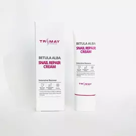 TRIMAY Крем для лица с муцином улитки и берёзовым соком 50.0