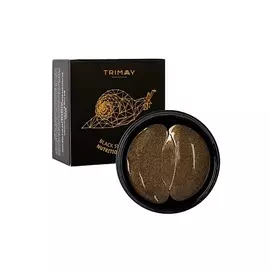 TRIMAY Питательные патчи для глаз и межбровья с муцином улитки и золотом 190