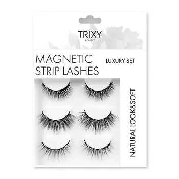 TRIXY BEAUTY Сет магнитных ресниц HARMONY