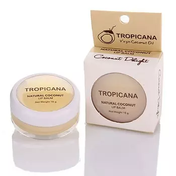 TROPICANA Бальзам для губ Кокосовое наслаждение 10