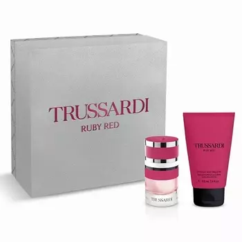 TRUSSARDI Подарочный набор женский RUBY RED