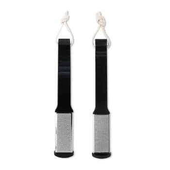 TRUYU Металлическая шлифовальная пилка для педикюра, две стороны крупно и мелко зернистая