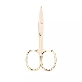 TRUYU Ножницы для маникюра с изогнутыми лезвиями, золото