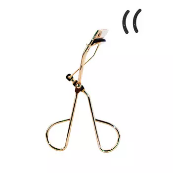 TRUYU Щипчики для завивки ресниц 3D объем и удлинение, золото