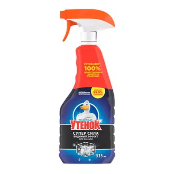 ТУАЛЕТНЫЙ УТЕНОК Чистящее средство для удаления налета и ржавчины "СуперСила Видимый Эффект" 510.0