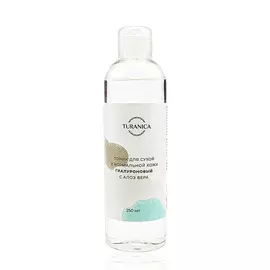 TURANICA Тоник для сухой и нормальной кожи Гиалуроновый с алоэ вера 250.0