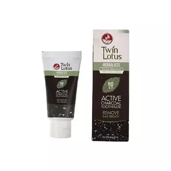 TWIN LOTUS Зубная паста С Углем