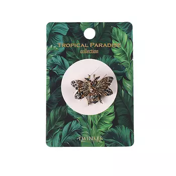 TWINKLE Брошь Beetle 2