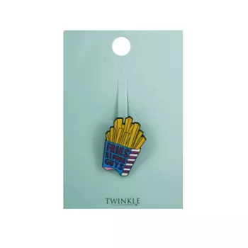 TWINKLE Брошь FriesBeforeGuys