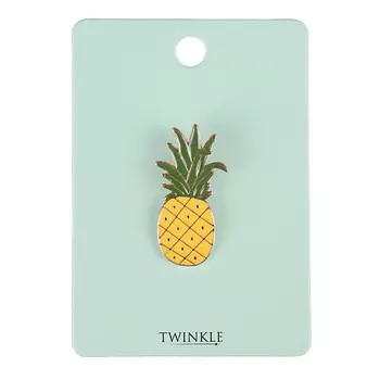 TWINKLE Брошь Pineapple