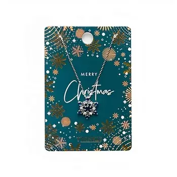 TWINKLE Цепочка с кулоном Merry Christmas