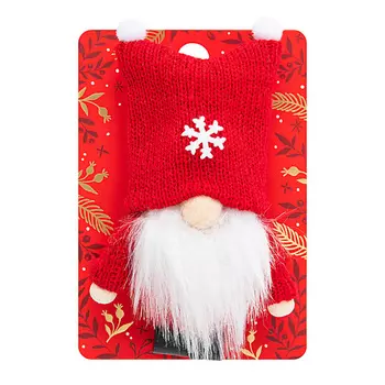 TWINKLE Декоративная ёлочная игрушка GNOME RED