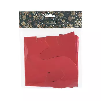 TWINKLE Гирлянда "Merry Christmas" красная